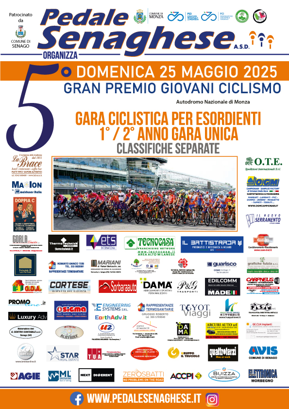 VOLANTINO-5°GARA-CICLISTICA-PER-ESORDIENTI-2025- img 1