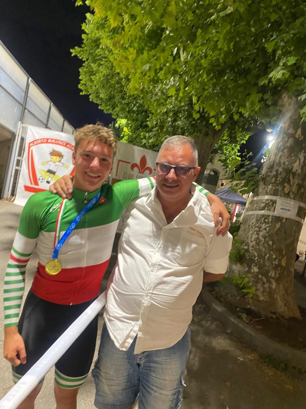 Matteo Maggioni Campione Italiano Velocita a Squadre