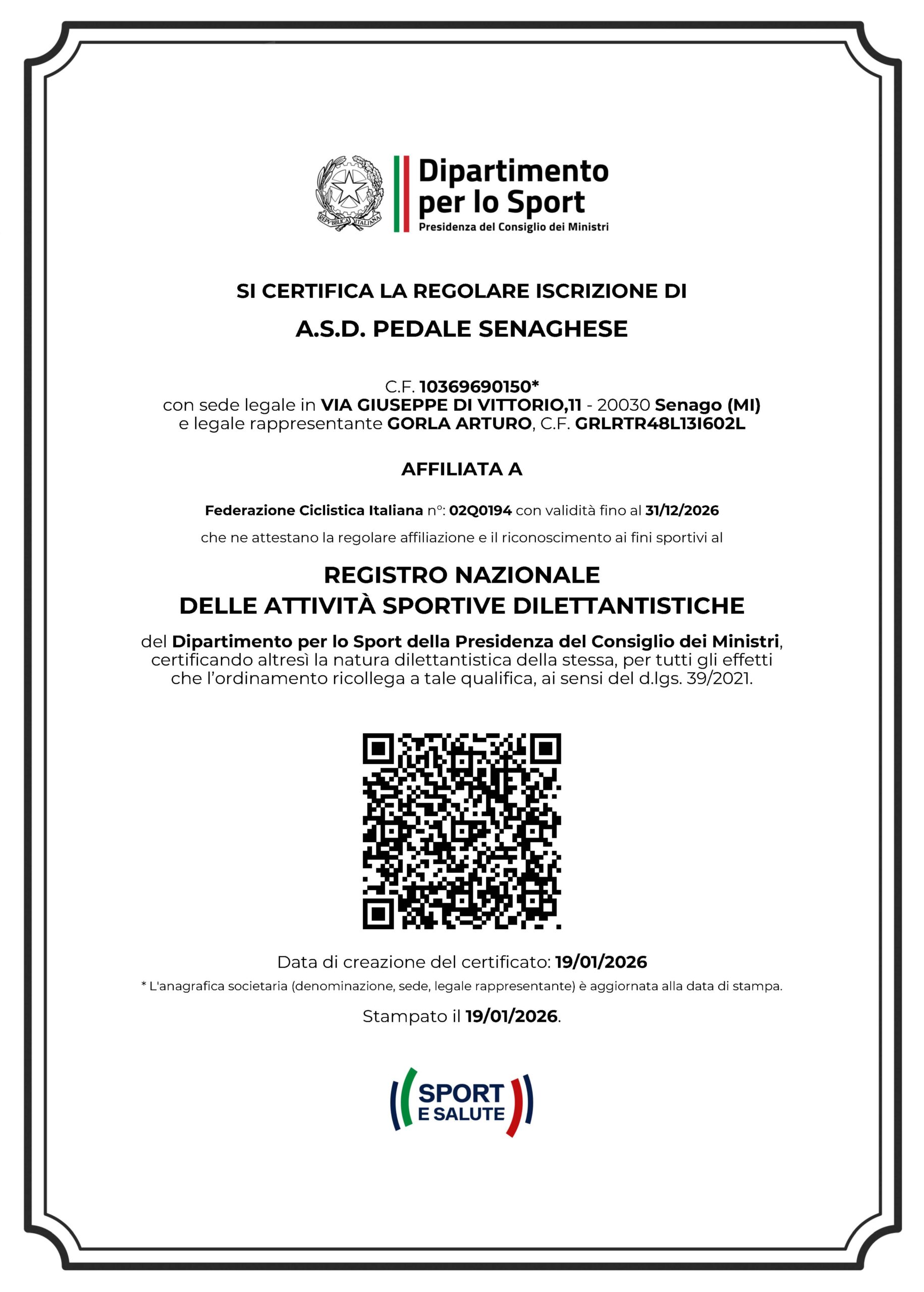Iscrizione-Pedale-Senaghese-attivita-sportive-dilettantistiche-2026