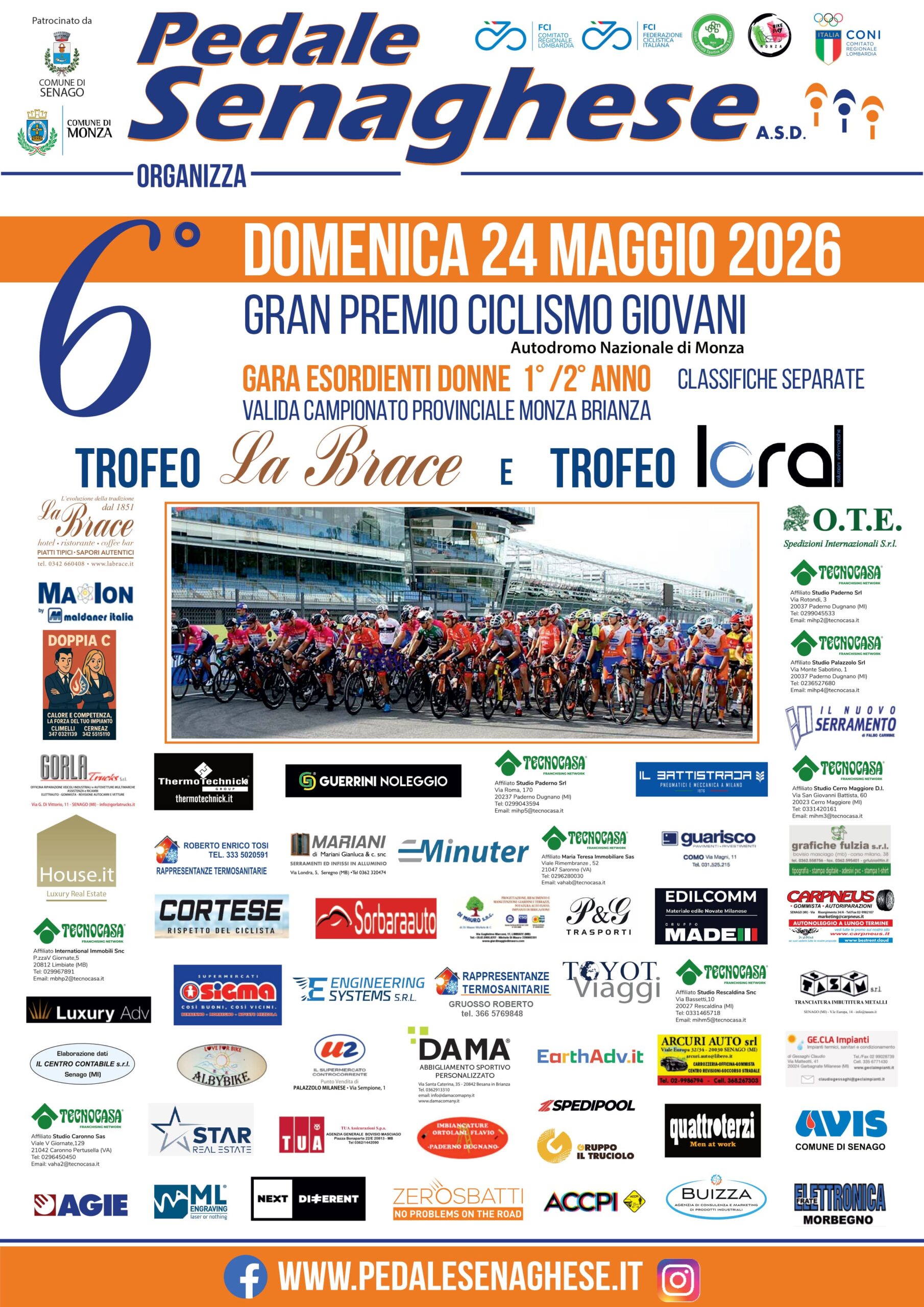 VOLANTINO-5°GARA-CICLISTICA-PER-ESORDIENTI-2025 prima pagina