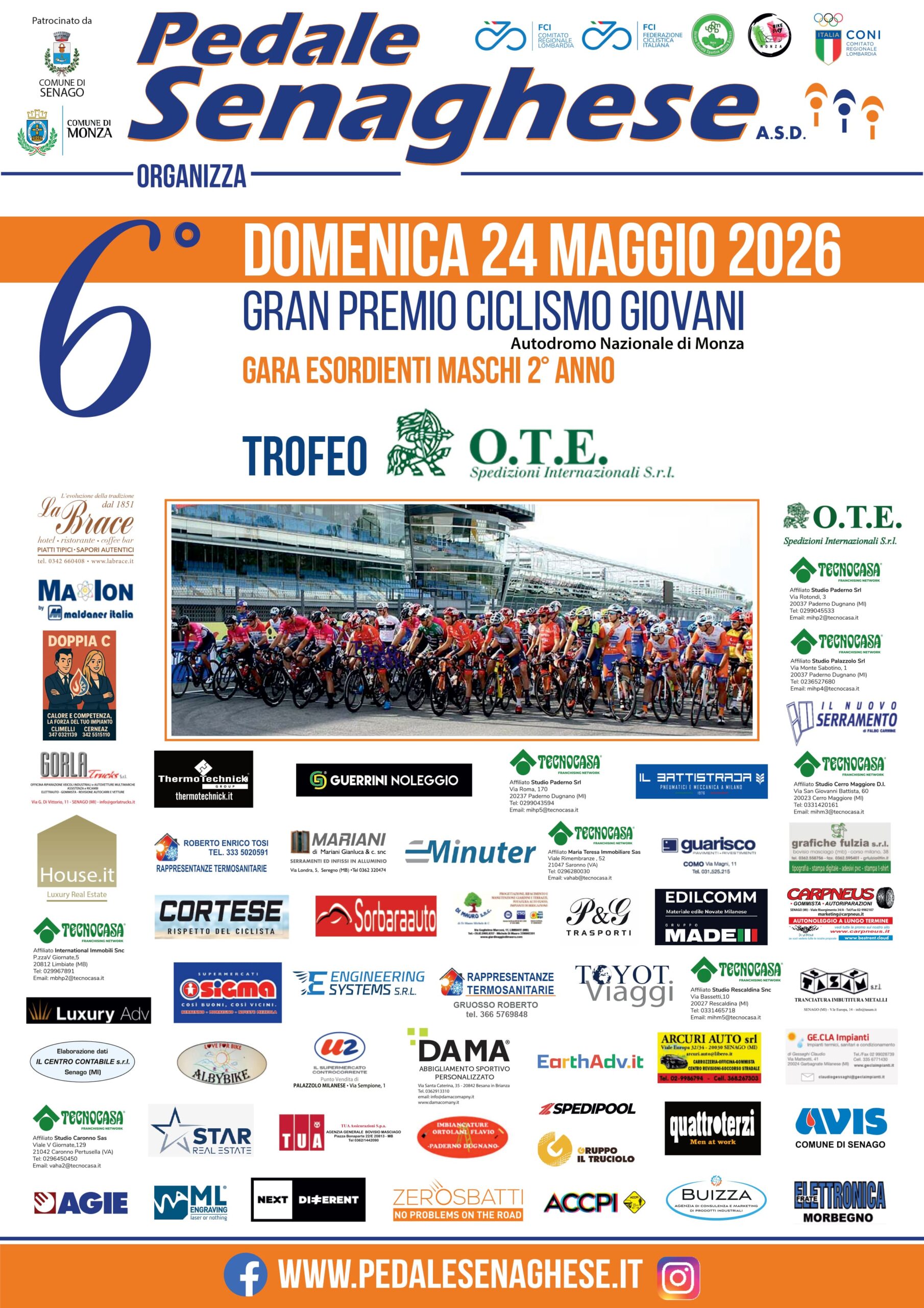 VOLANTINO-5°-GARA-CICLISTICA-ALLIEVI-2025-Pedale-Senaghese_prima pagina