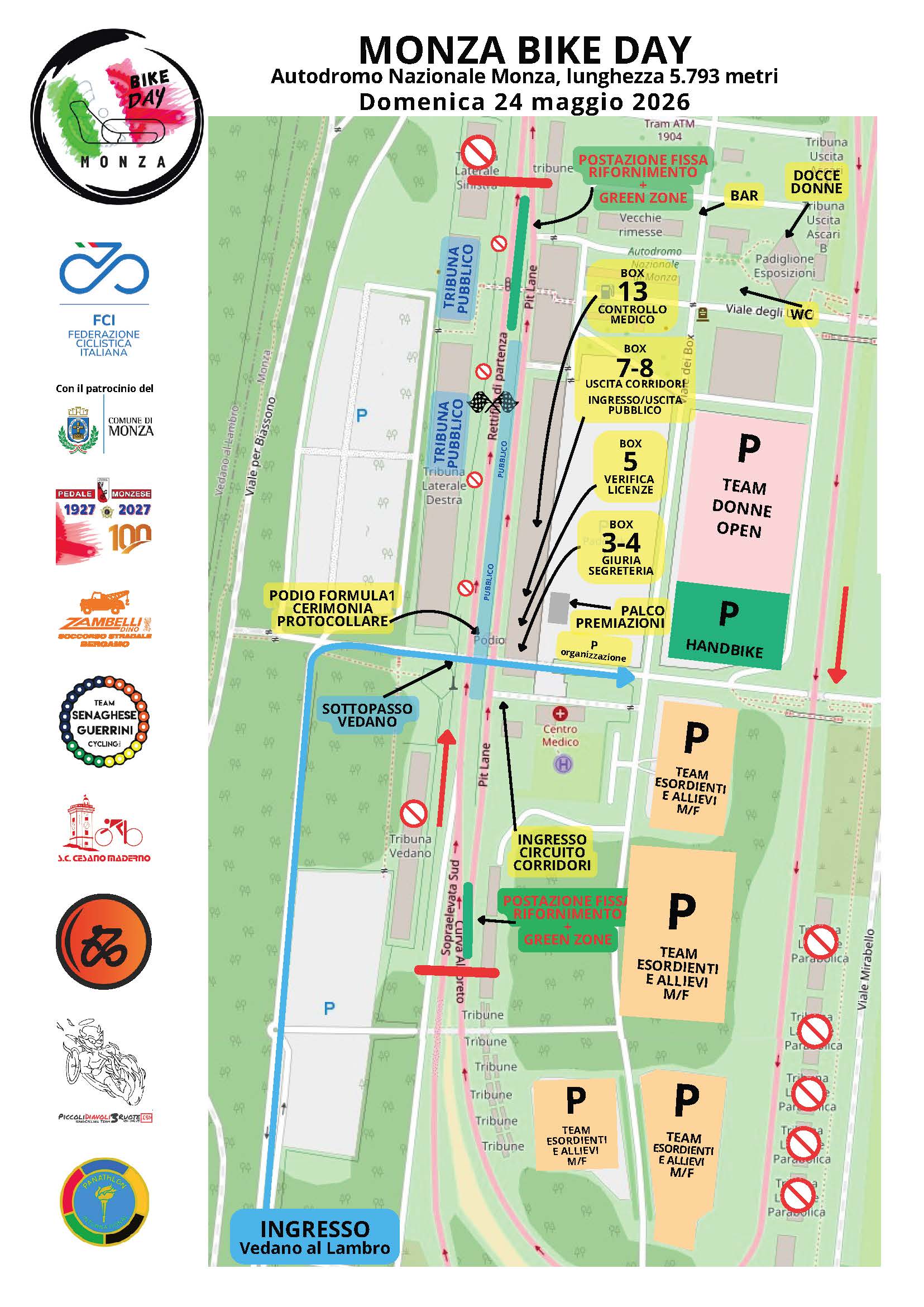 Planimetria MONZA 2025