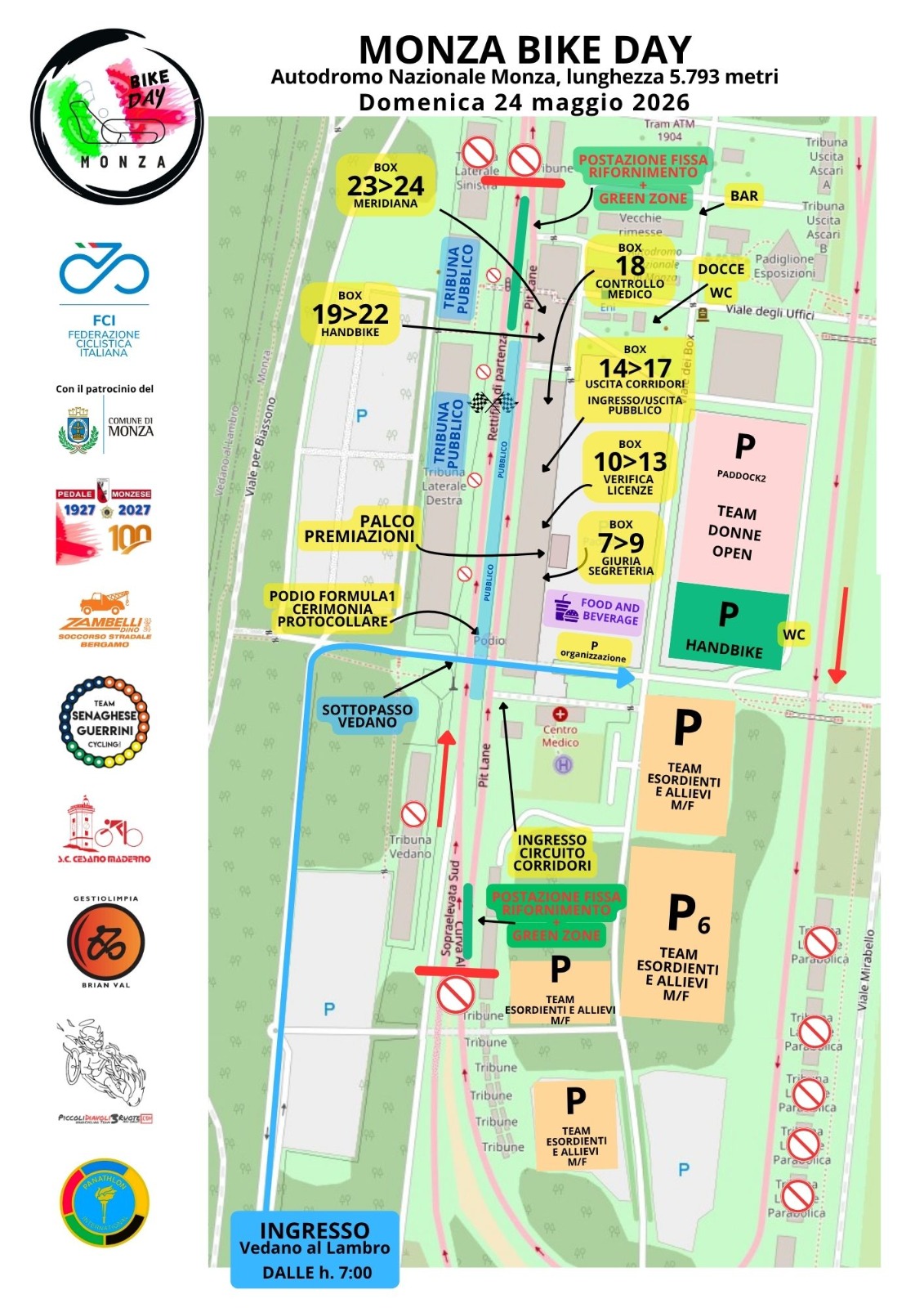 Planimetria MONZA 2025