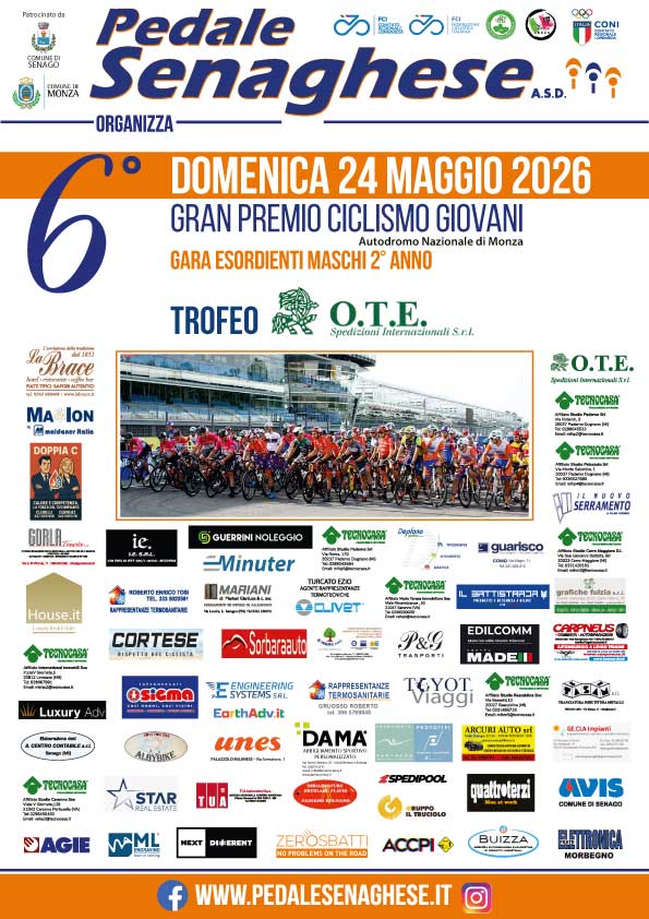 VOLANTINO-5°-GARA-CICLISTICA-ALLIEVI-2025-Pedale-Senaghese_prima pagina