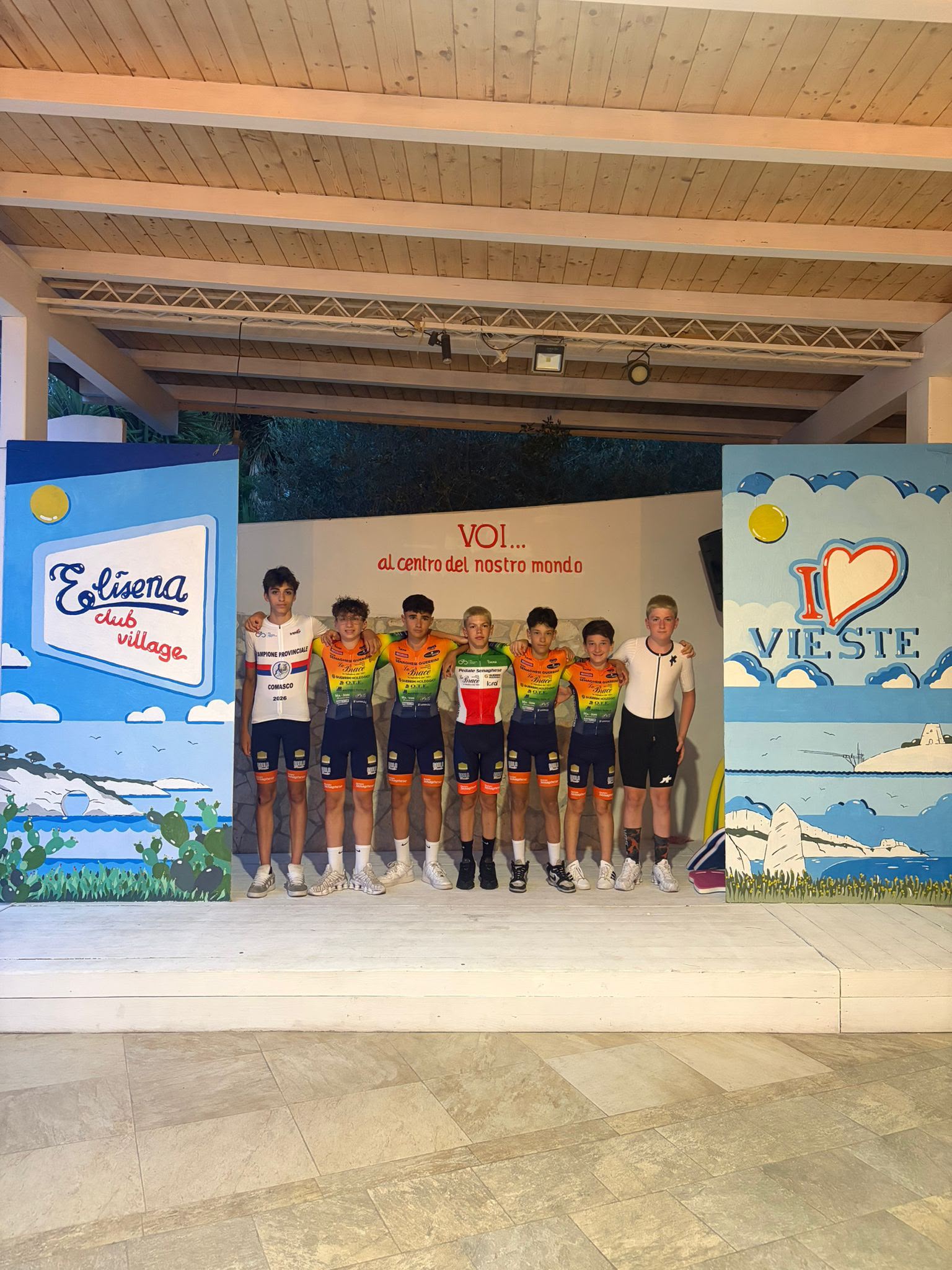 2026_Team Senaghese Guerrini Esordienti_in vacanza a Vieste